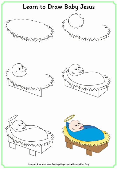 460x666 Learn To Draw Baby Jesus 460.gif
