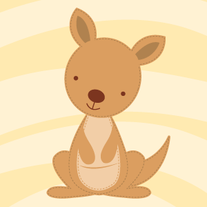 300x300 Cute Kangaroo Outback Friends Kangaroo Cricut Explore Air