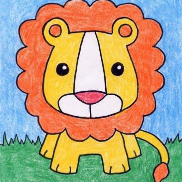 365x365 Drawing Animals Ebook Art Lessons, Third Grade Art And Lion Art