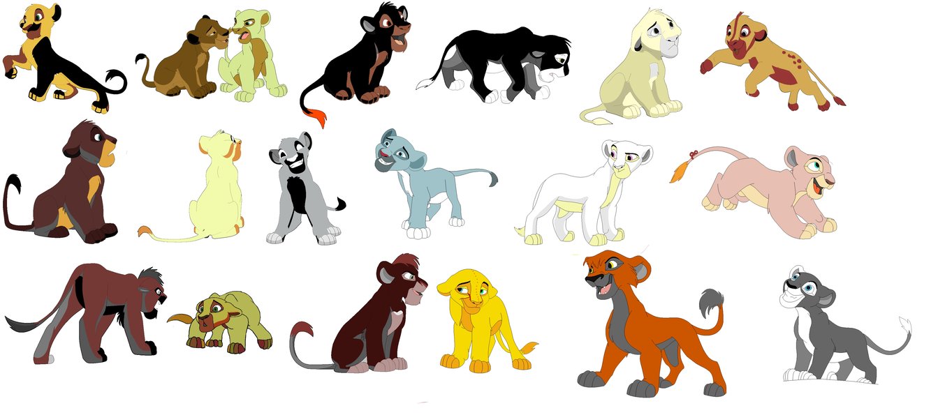 1343x595 Lion Cub Baby Pride By Finnicky Dragon