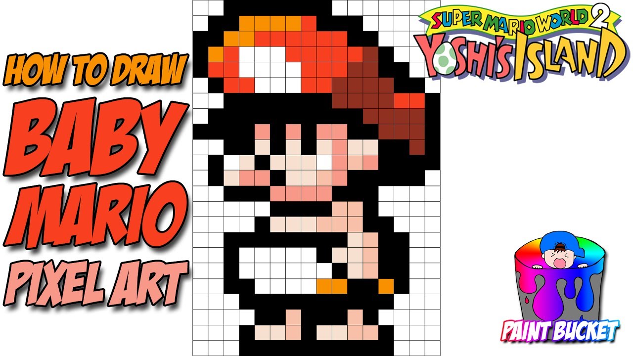 1280x720 How To Draw Baby Mario