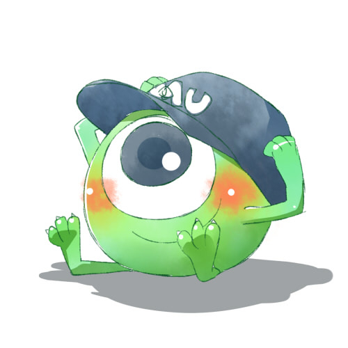 500x500 Baby Mike . Mike Wazowski! Babies, Drawings