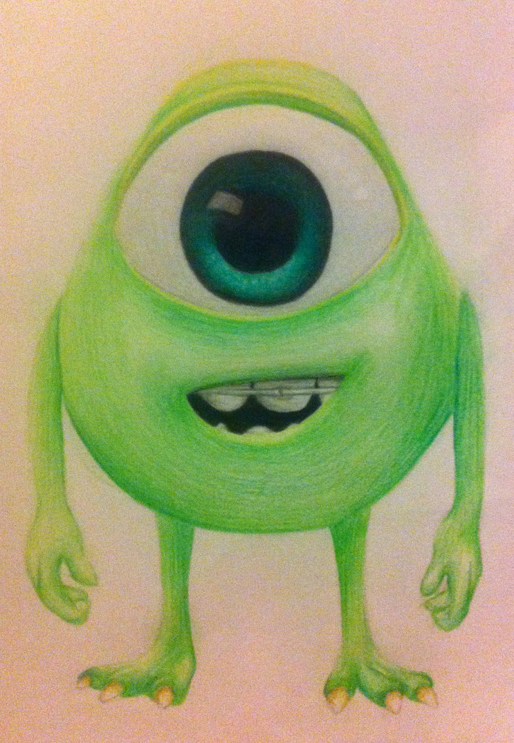 743x1074 Young Mike Wazowski By Xxcharlotteoxx