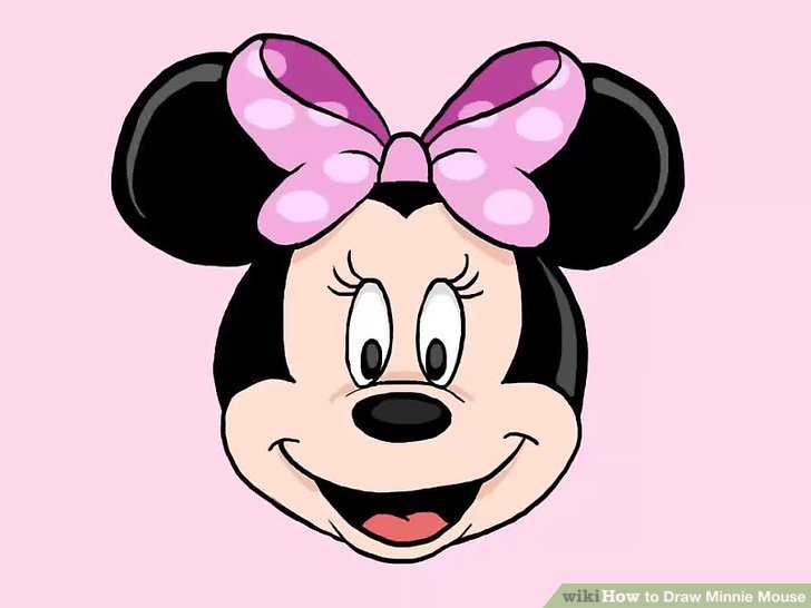 728x546 3 Ways To Draw Minnie Mouse Step By Step