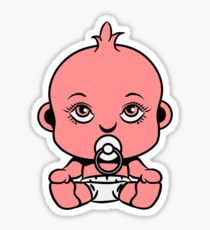 210x230 Pacifier Drawing Stickers Redbubble