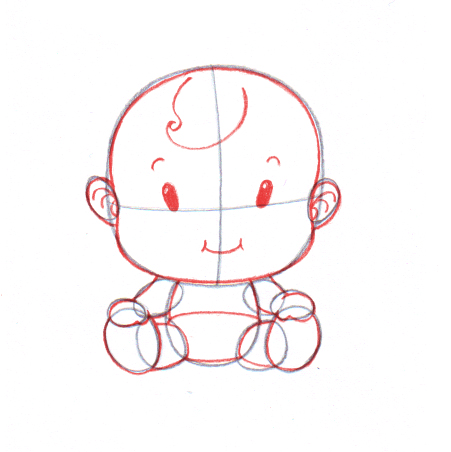 451x452 4 Ways To Draw A Baby