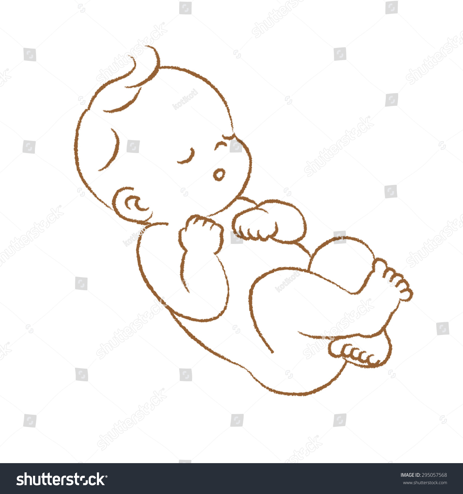 1500x1600 Photos Baby Line Drawing,