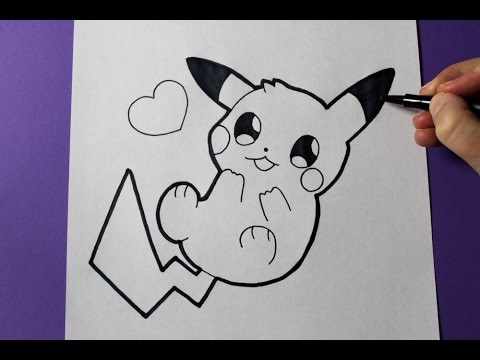 480x360 How To Draw Cute Baby Pikachu