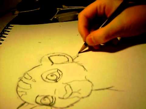 480x360 Baby Simba Speed Drawing
