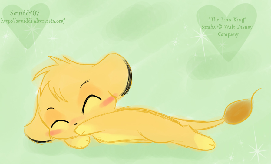 895x542 Simba Sleeps By Stepandy