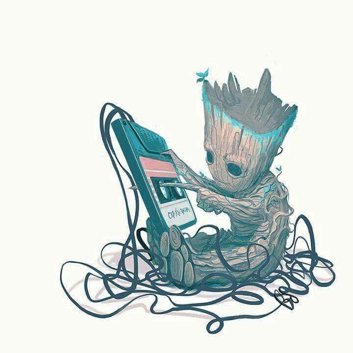 720x720 Baby Groot Ruins The Tape!!! Guardians Of The Galaxy
