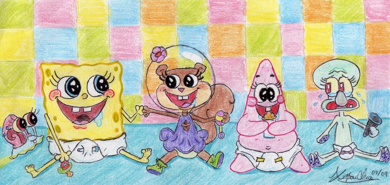 800x380 Baby Spongebob Cast By Spongefifi