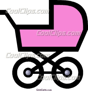 299x308 Symbol Of A Baby Carriage Clip Art