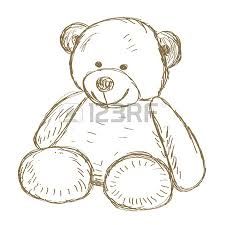 225x225 Baby Shawre Teddy Bear Drawing