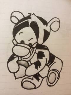 240x320 Tigger Drawings On Paigeeworld. Pictures Of Tigger