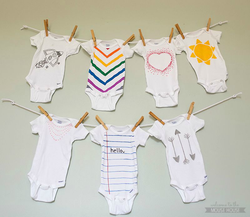 800x694 Create Baby Bodysuits For A Baby Shower Or Gift