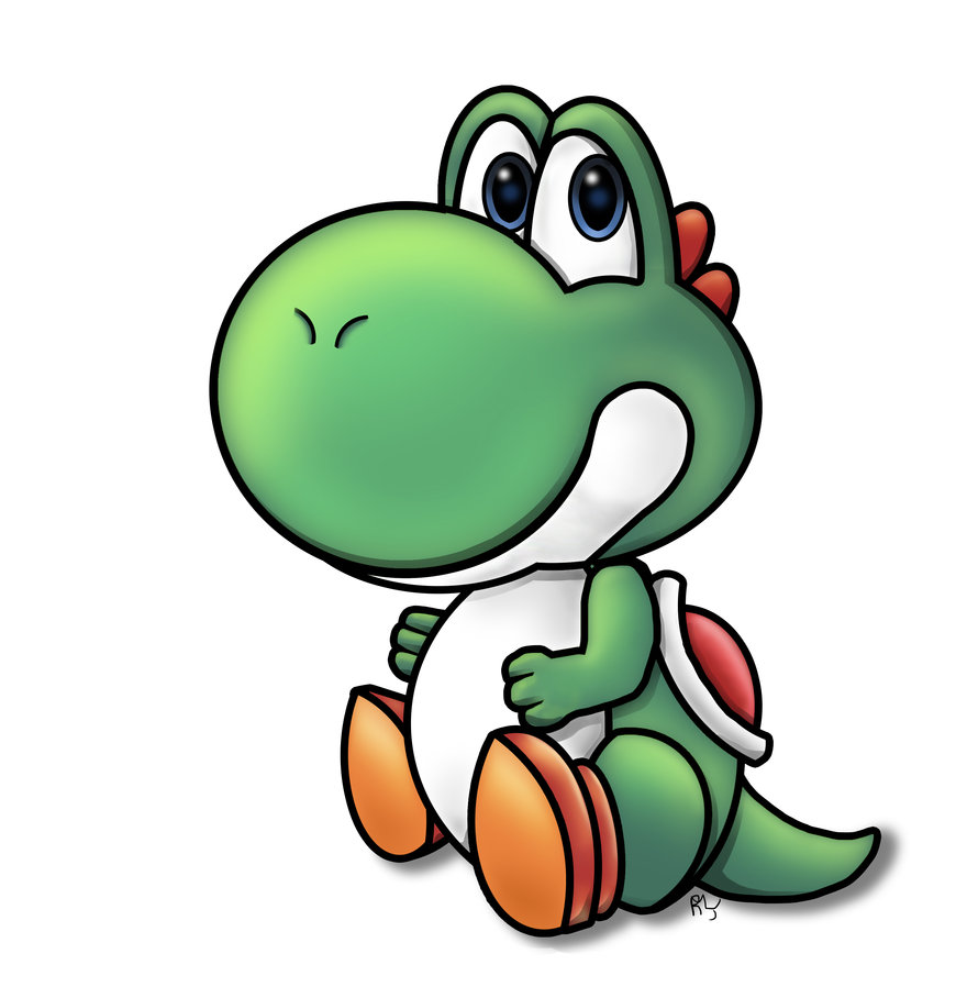 880x908 Baby Yoshi By Froggyjoseguy