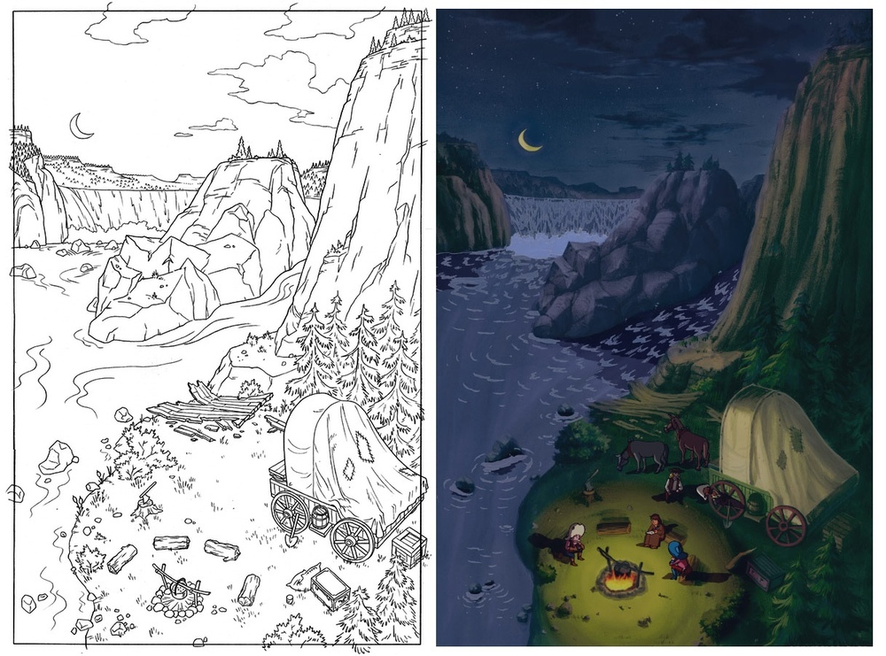 1000x741 What Is Animation Background Layout Steve Lowtwait Art