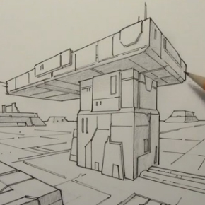 290x290 Comic Book Video Tutorials Drawing 2 Point Perspective Backgrounds