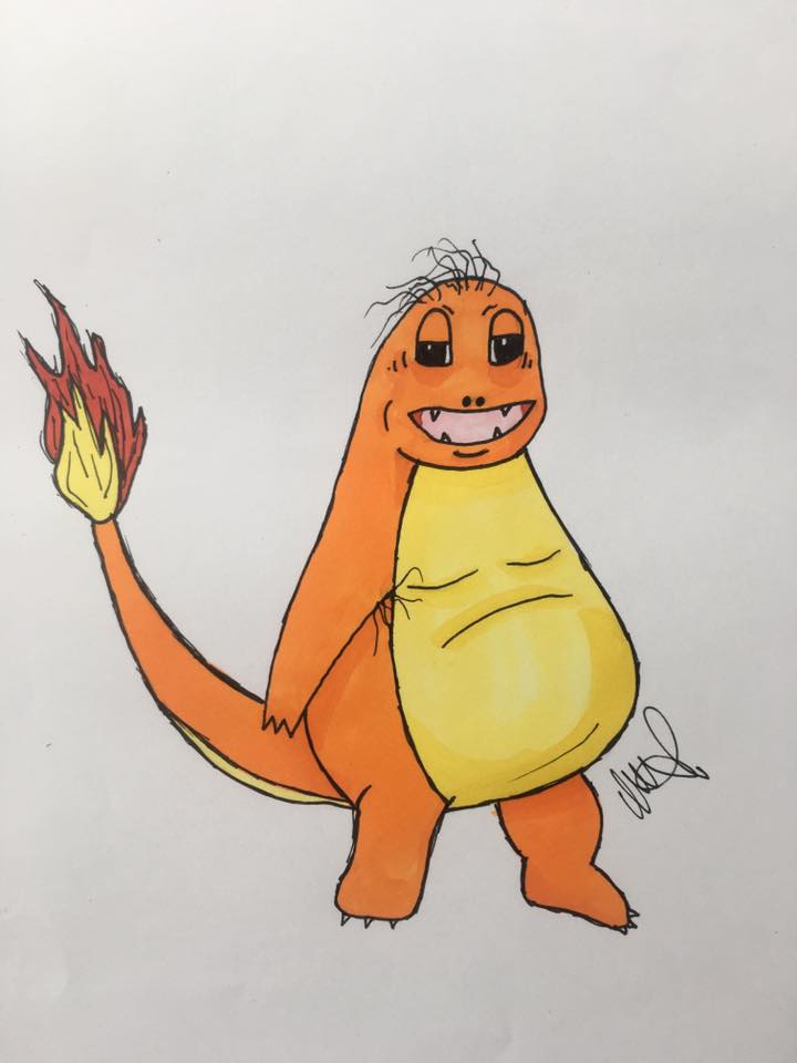 720x960 One Drawing A Day. This Is Charmander. Bad
