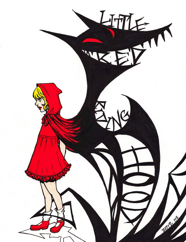 600x777 Beware Of The Big Bad Wolf By Mlle Annette