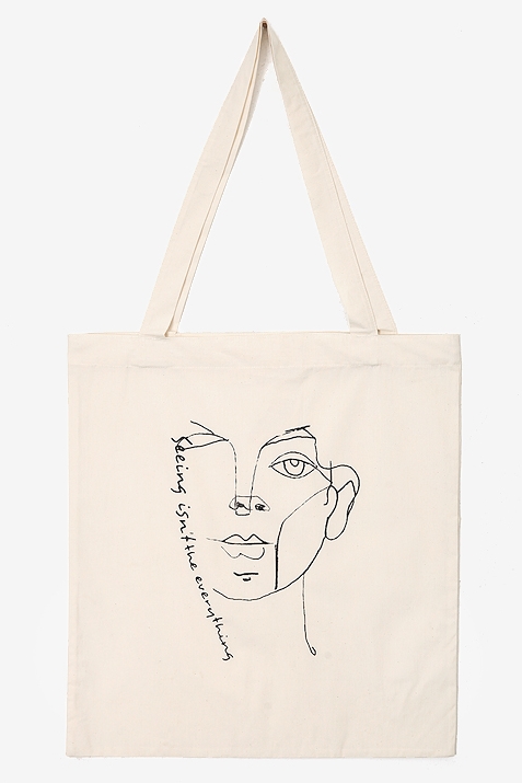 477x715 Unique Drawing Tote Bag For Sale Totes For Women Kooding