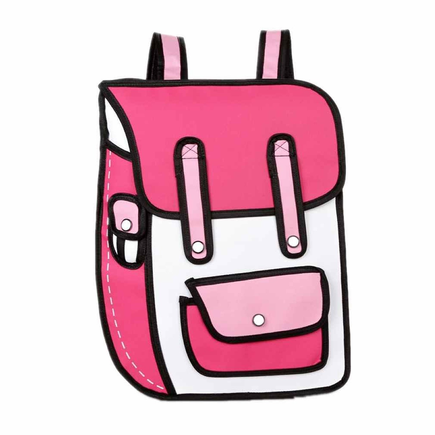 1500x1500 Com Cute Rose 3d Drawing Cartoon Bag Comic Bag Backpack Clothing