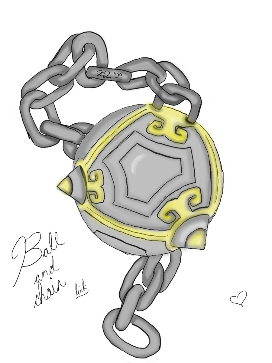 900x1200 Legend Of Zelda Ball And Chain By Twilightxprincess