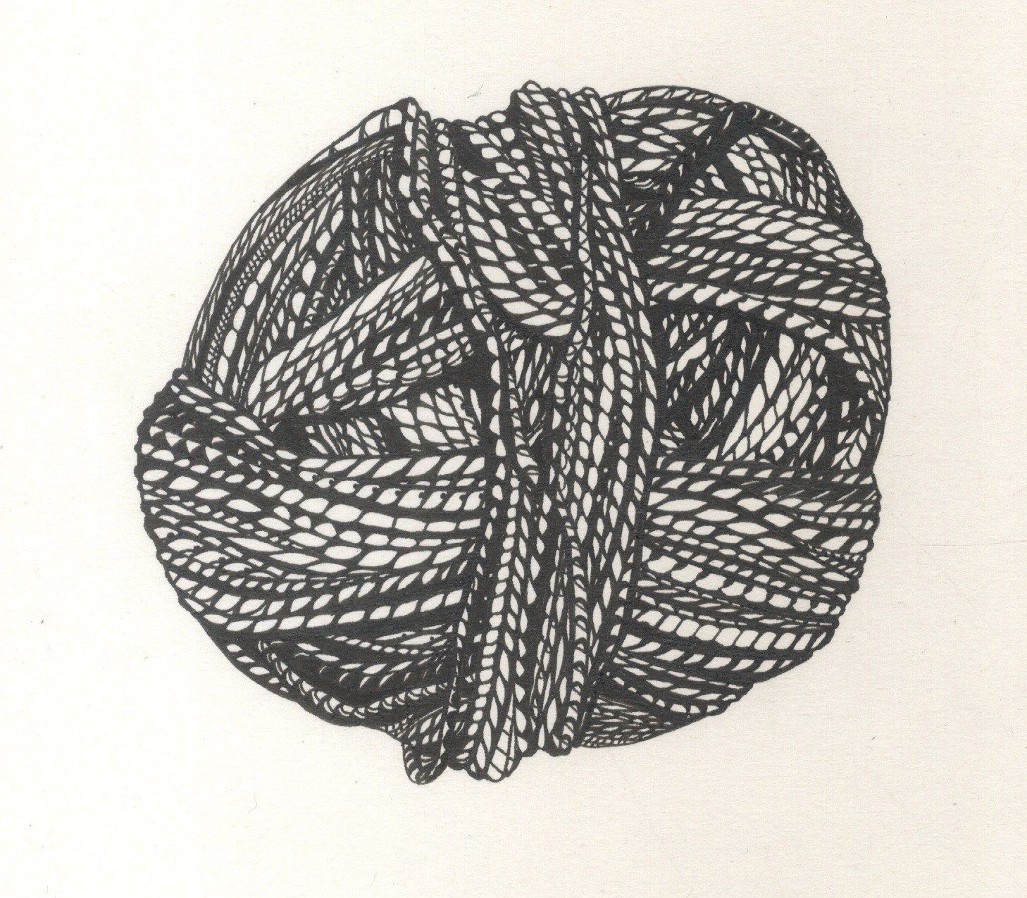 1458x1275 Ball Of Yarn Drawing
