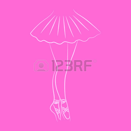 450x450 888 Ballerina Feet Stock Illustrations, Cliparts And Royalty Free