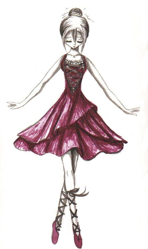 519x872 Anime Ballerina