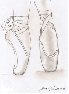 236x319 How To Draw A Ballerina Shoe