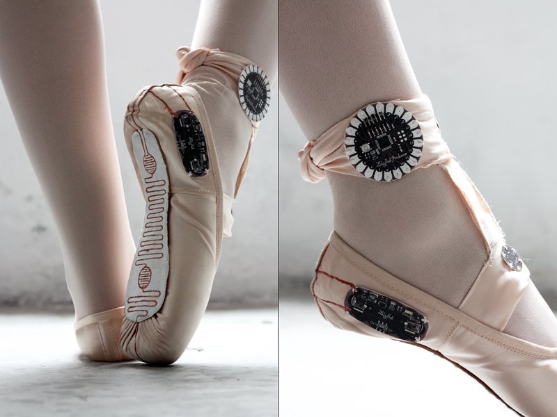 800x600 Ballet Slippers That Make Drawings From Movement Make