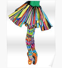 210x230 Ballet Shoes Drawing Posters Redbubble