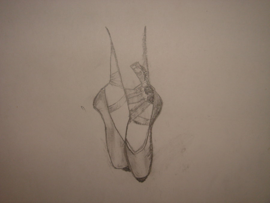 900x675 Sketch Ballet Shoes By The Names Maia
