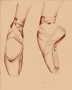 236x293 Ballet Shoes Drawing
