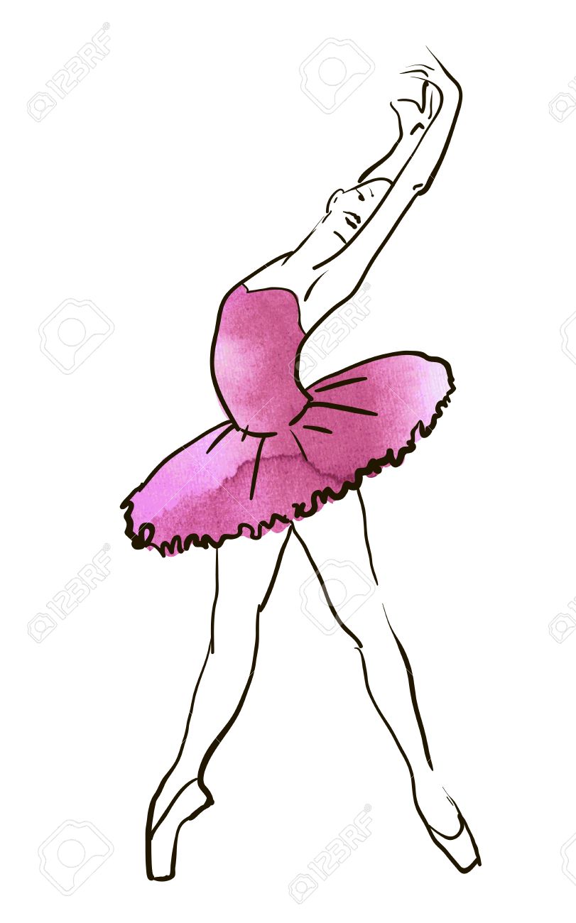 Ballet Tutu Drawing at GetDrawings | Free download