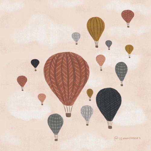 500x500 Hot Air Balloon Drawings Tumblr