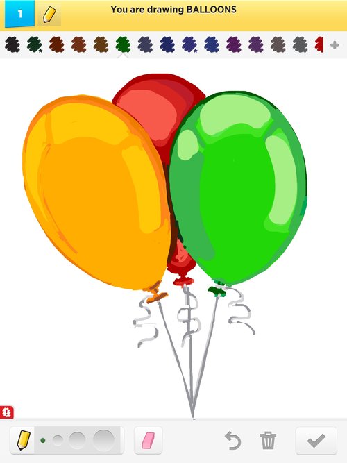 500x667 Balloons Drawings