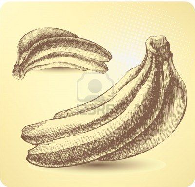 400x385 Banana Value Drawing