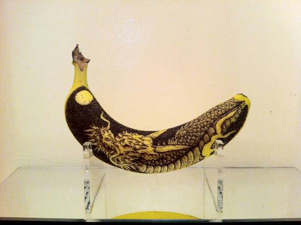 600x448 Amazing Drawings On Bananas