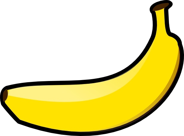 600x445 Banana Clip Art Free Vector In Open Office Drawing Svg ( Svg