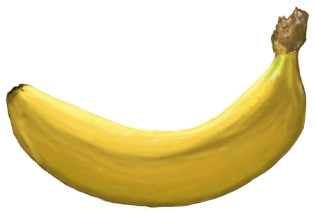 450x303 How To Draw A Banana