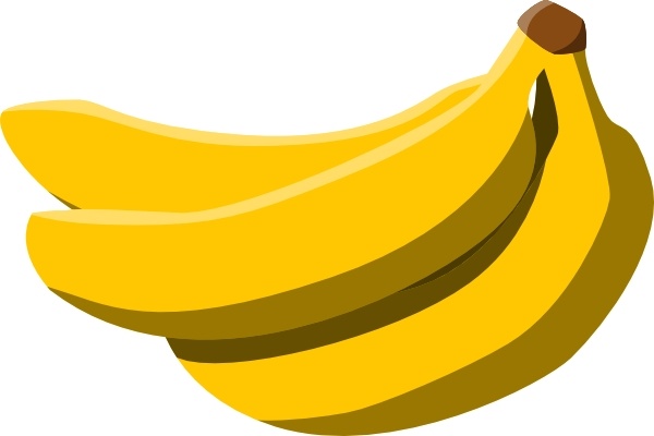 600x400 Bananas Clip Art Free Vector In Open Office Drawing Svg ( Svg