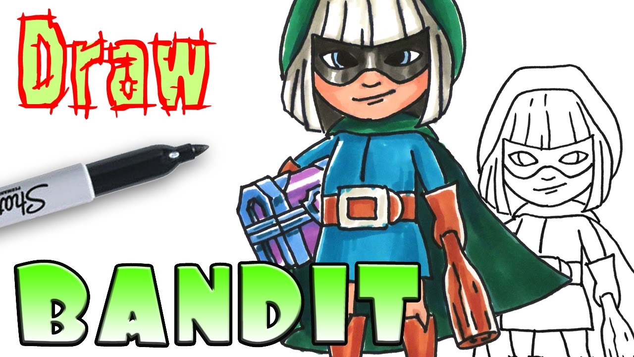 1280x720 Draw The Bandit