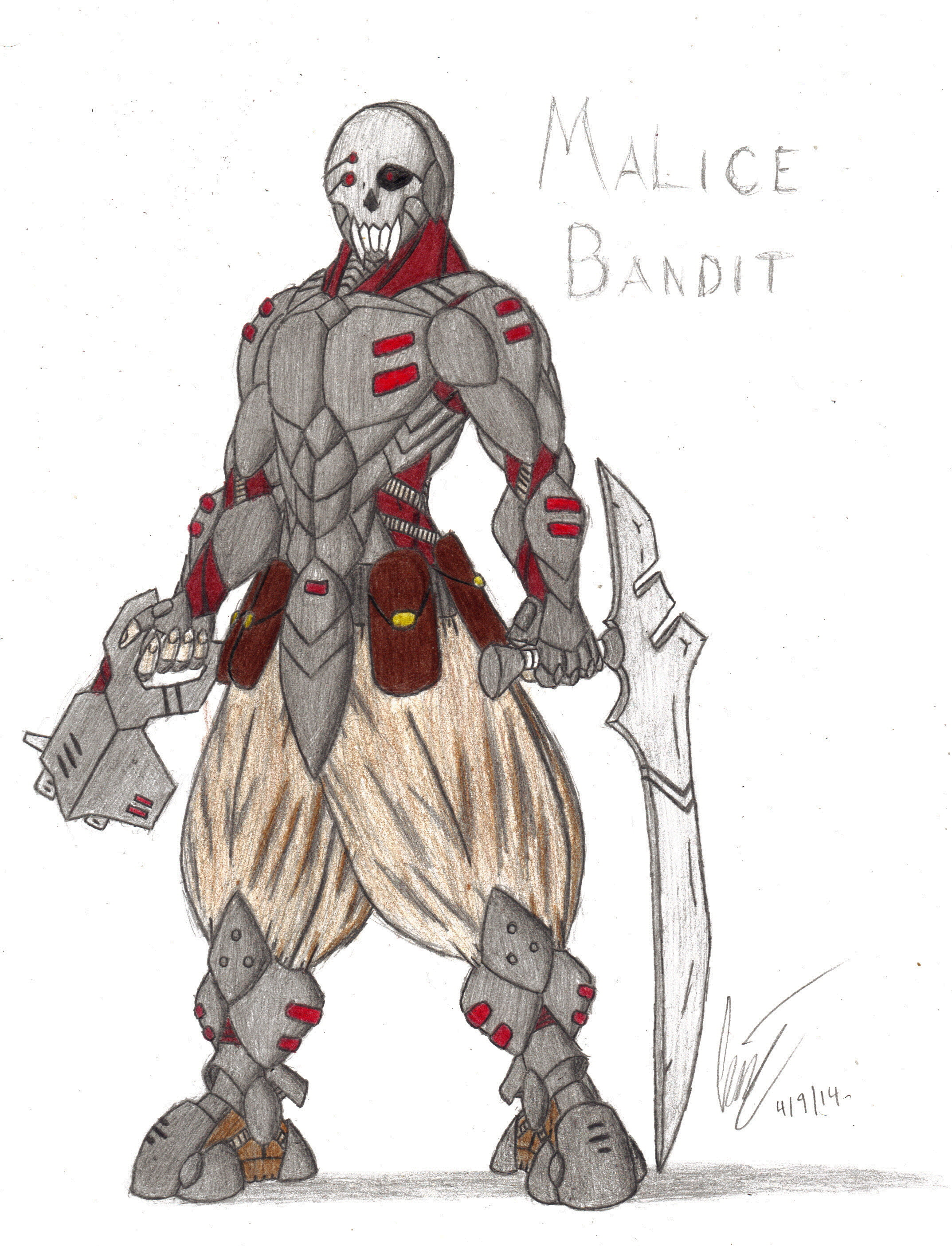 2147x2809 Malice Lord Bandit By D4rkmatt3r
