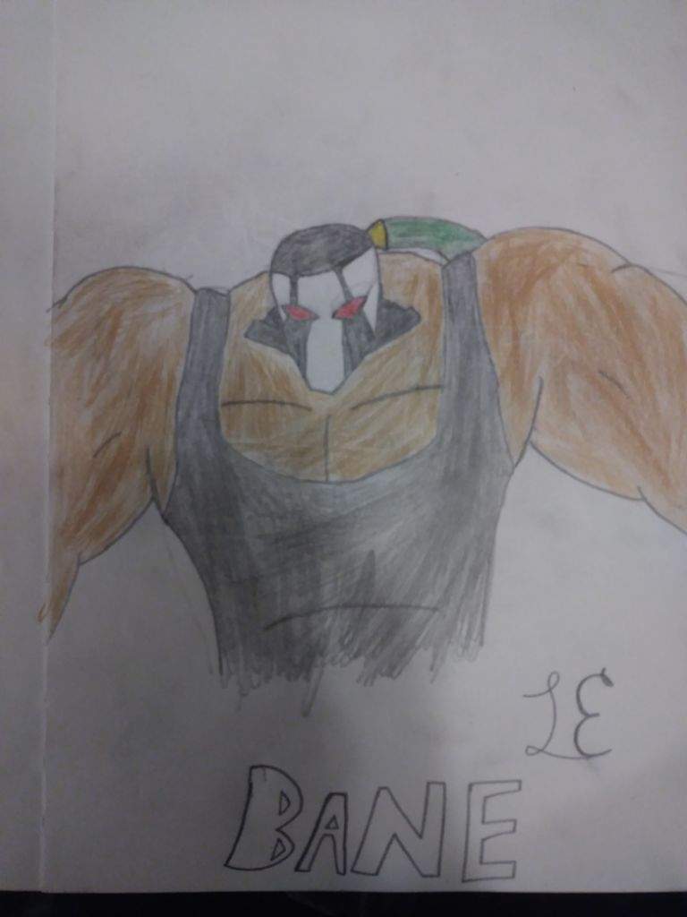 768x1024 My Bane Drawing. Comics Amino