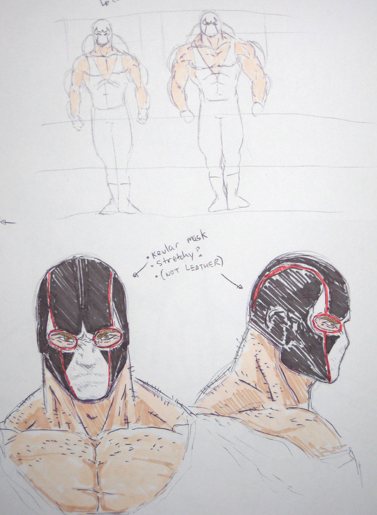 765x1045 Bane Tdkr Mask Idea By Darknight7