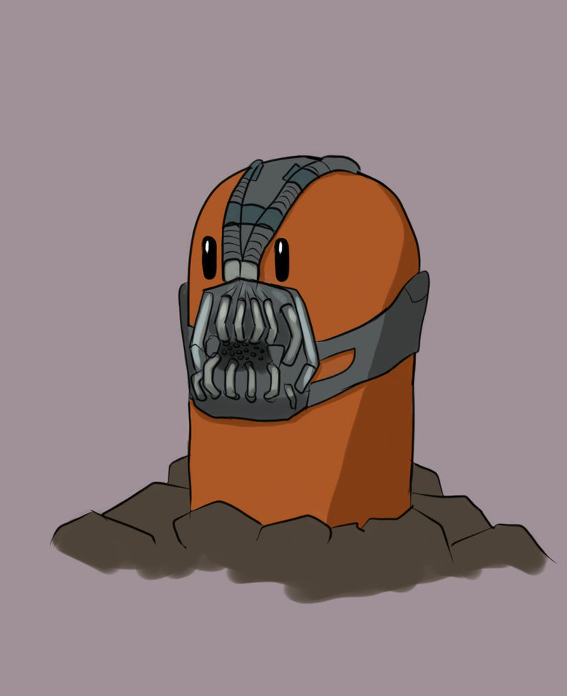 807x991 Diglett With Bane Mask By Bubblesx99