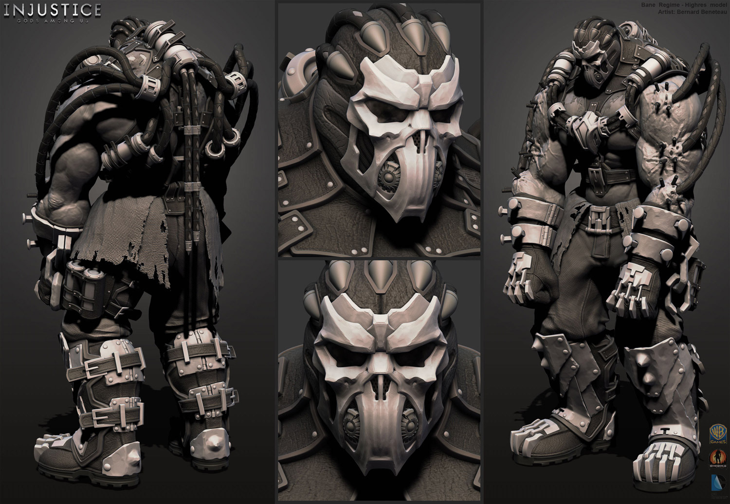 1500x1036 Injustice Gods Among Us Concept Art Dc's Batman